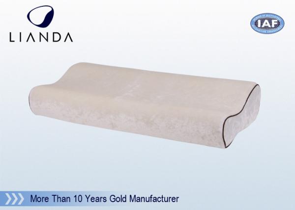 Quality Anti - Mite Memory Foam Leg Pillow , Durable Memory Foam Cervical Pillow for sale