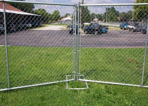 Quality free standing Galvanized 2.4x2.1m Temp Construction Fence for sale