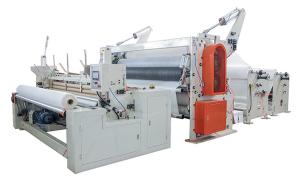 Buy cheap 200m/Min Automatic Tissue Paper Machine By Touch Screen product