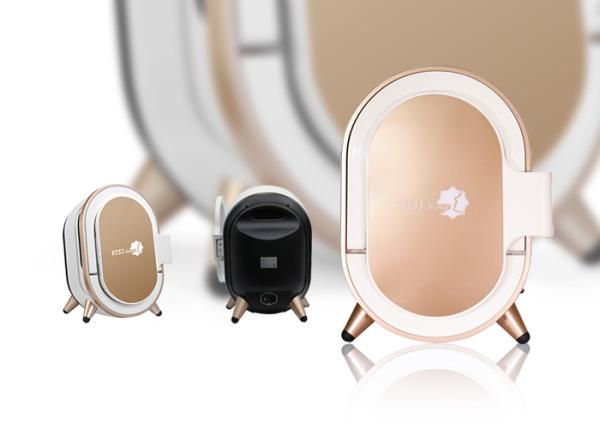 Quality 3d Face Skin Scope Analyzer , Skin Analyzer Magnifier Machine With Camera for sale