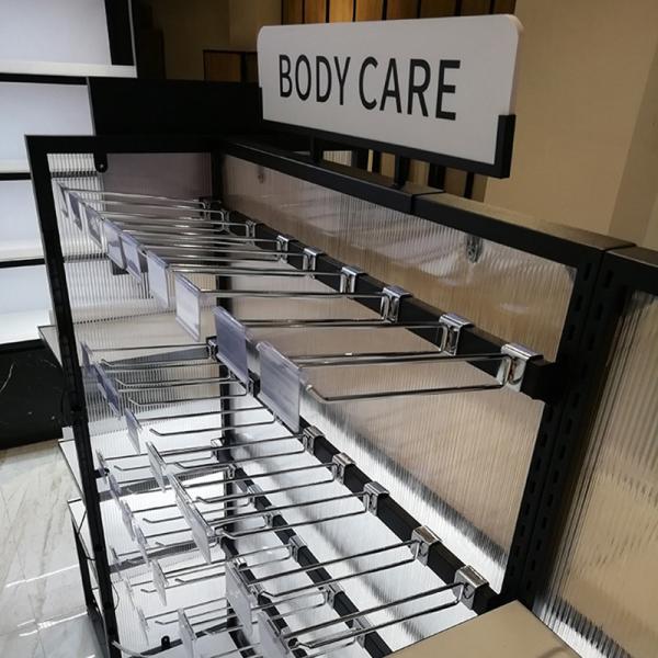 H Shaped Cosmetic Display Rack For Shop 30kg Each Layer 1-7layers