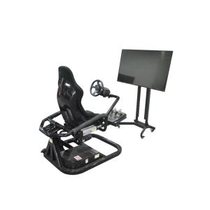 China Amusement Machine Virtual Reality Racing Simulator 3 Dof Electric Dynamic Platform on sale