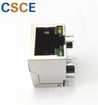 HR911105A 1*1 100-Base Magnetic RJ45 Jack With Shielded Tab Down Latch