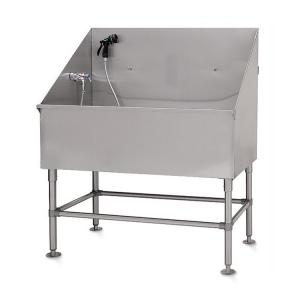 Buy cheap Indoor / Outdoor Stainless Steel Dog Wash Tub , Professional Dog Grooming Tubs product