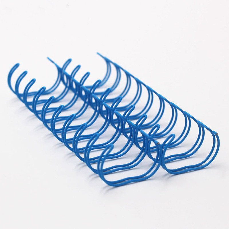 Pre Cut Box Packed 31.8mm Spiral Binding Wire Double Loop For Exercise Book