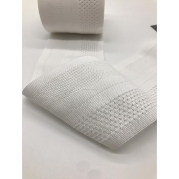 40mm Nylon spandex elastic band soft mesh webbing for underwear with waist belt belly band