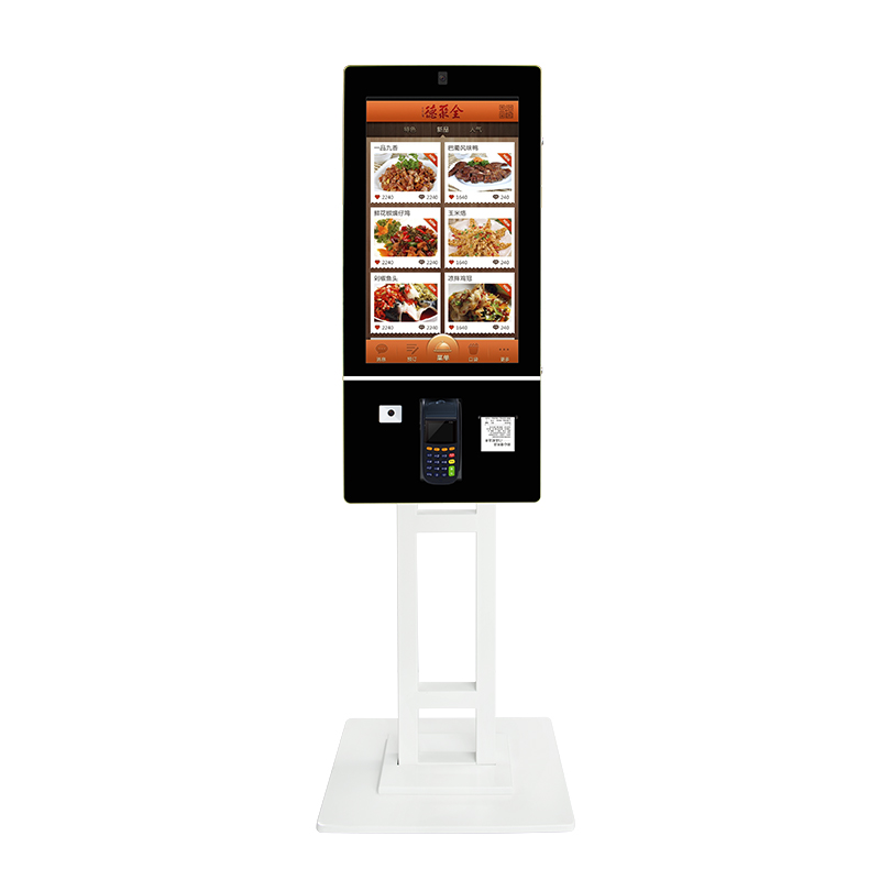32 Inch Free Standing Digital Signage Kiosk With PCAP Touch Screen