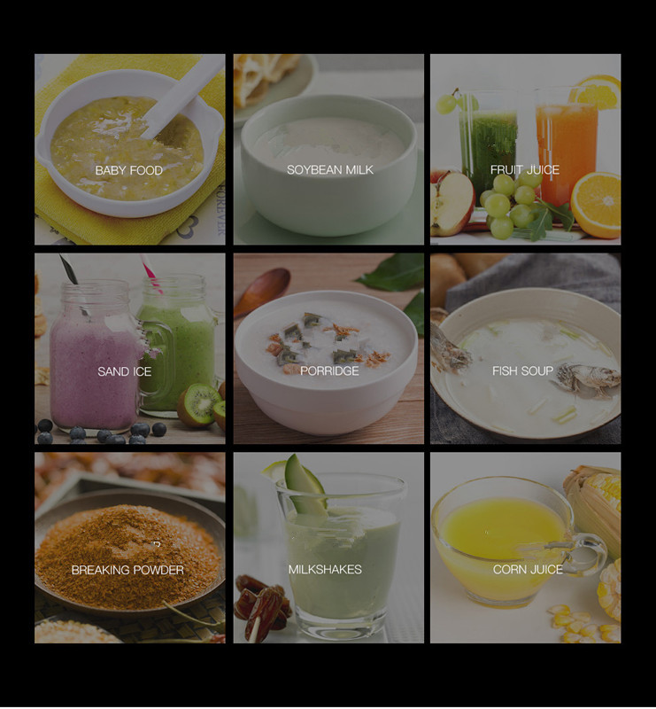Smart Heated Most Powerful Food Processor With Paint Spraying Color