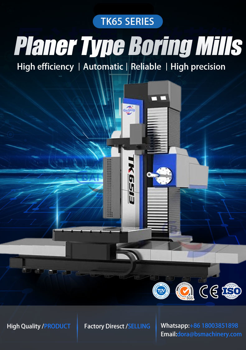Versatile CNC Horizontal Boring And Milling Machine For Multi-Function Machining
