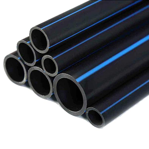 Plastic Black HDPE Water Supply Pipe 500mm 650mm 800mm Polyethylene Sewage