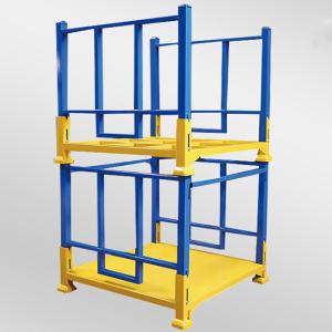 Foldable Steel Stacking Racks Stackable Storage Racks 1000kgs/level