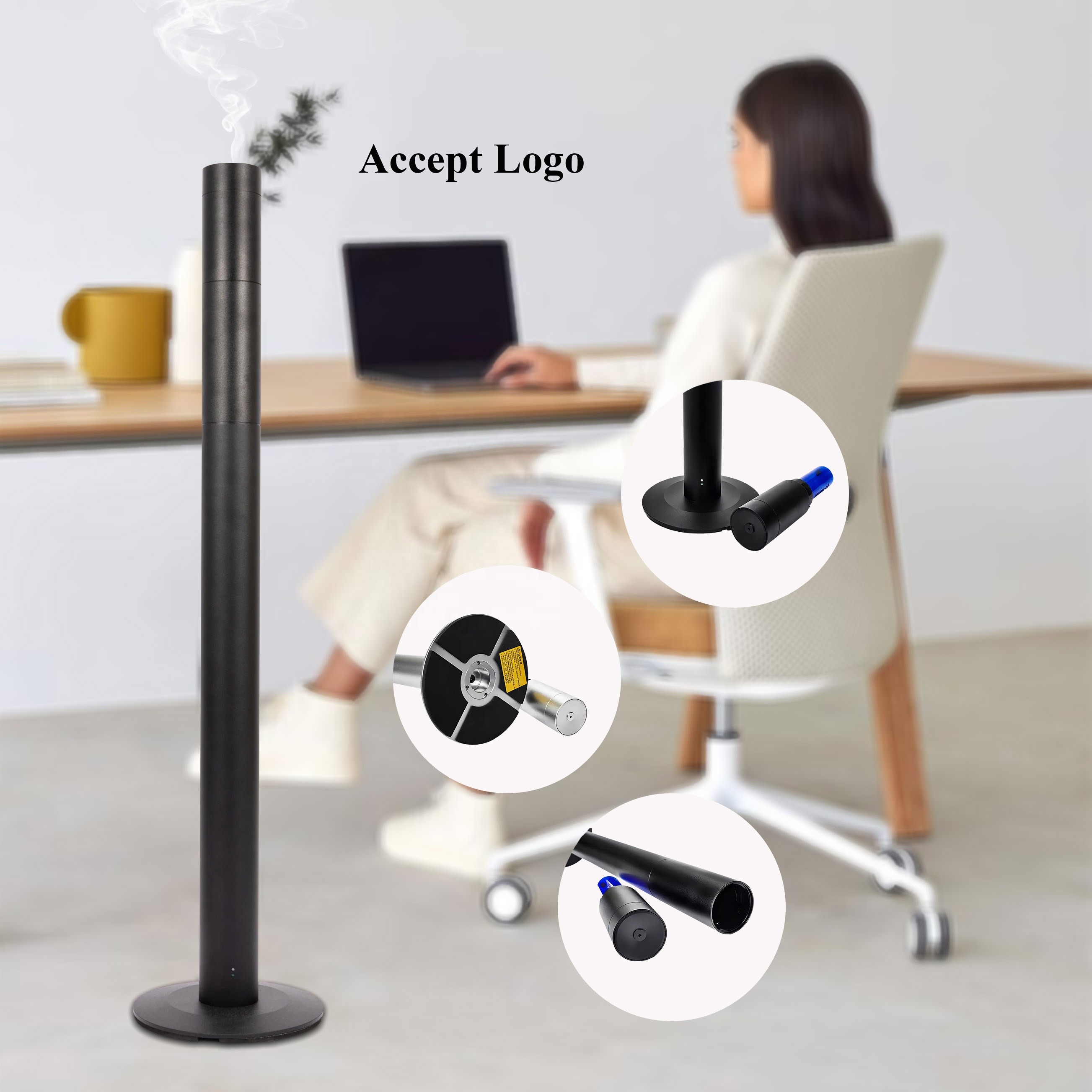 Silent Operation Aromatic Mist Dispensers with 3 Hours Timer Enjoy a Quiet and Relaxing Experience