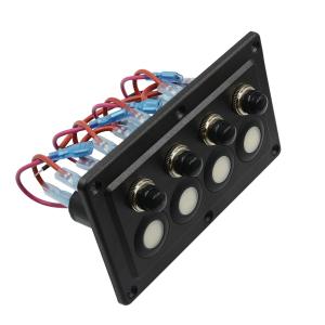China 24v Refit Control IP67 Universal Toggle Switch Panel Boat Rocker on sale