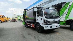 4X2 EURO 6 DONGFENG 156HP 170HP 12CBM COMPACT GARBAGE VEHICLE REAR LOADER GARBAGE TRUCK