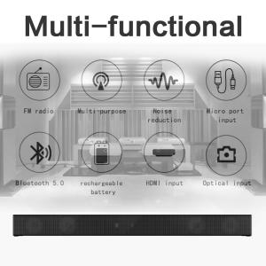 Buy cheap Movie Sound Mode FM Radio Soundbar 20Hz-20kHz Frequency Response product