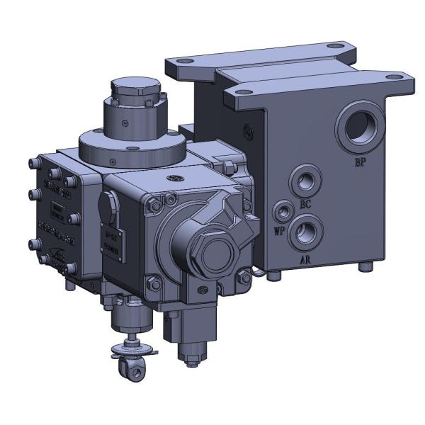Quality Air Braking Railway Braking Valve UIC Distributor Valve In Railway Wagon for sale
