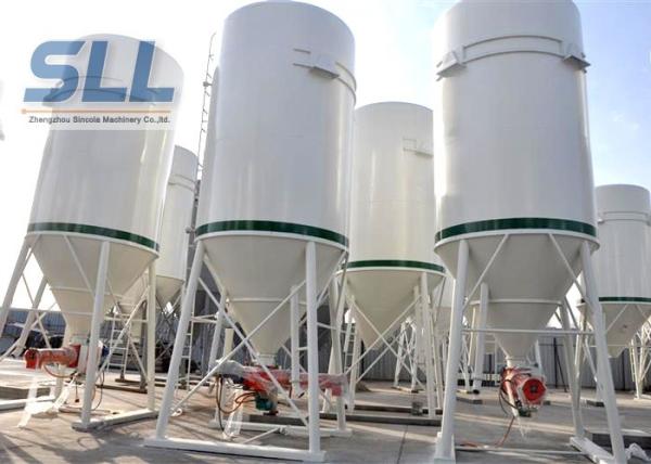 Quality Different Volumes Mobile Cement Silo / Bulk Cement Storage System 3-10T for sale