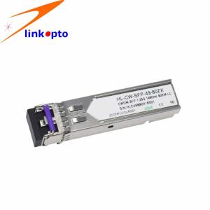 China 1.25G CWDM 1270 - 1610nm Ethernet SFP Module SFP Optical Transceiver 80km Duplex LC For Cisco on sale