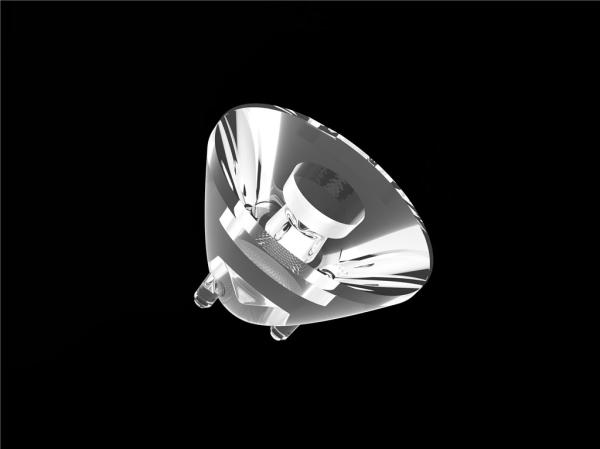 Quality Round Water Resistant PMMA LED Lens With 3.8 Beam Angle for sale