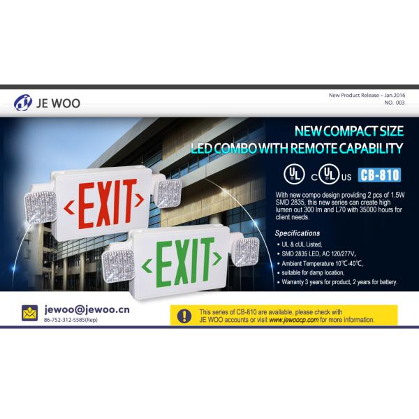 Innovative Compact Size LED Combo Remote Capability 5VA flame rating