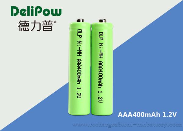 Quality High Efficiency Nimh Rechargeable Batteries Aaa , 400mAh Rechargeable Batteries AAA for sale