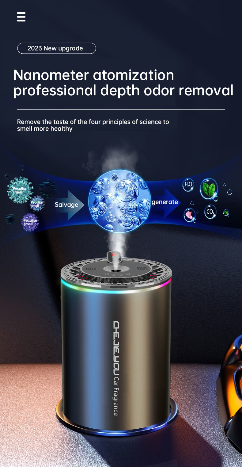 Customized Timer Air Scent Machine Intelligent Start And Stop 50ml for Car