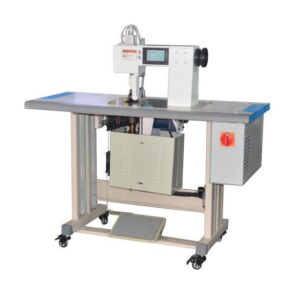 Quality Nylon Fabrics 55m/Min Ultrasonic Lace Machine For Quilting / Cutting for sale
