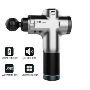 Rechargeable Multi Function Fascia Massage Gun For Muscle Relaxation