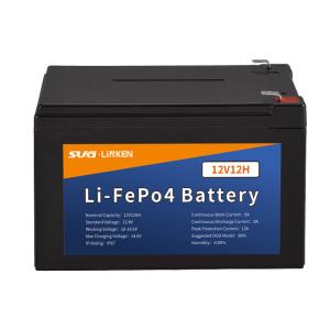 China IP67 12ah Lithium Ion Storage Battery 12.8v Lifepo4 Solar Battery on sale