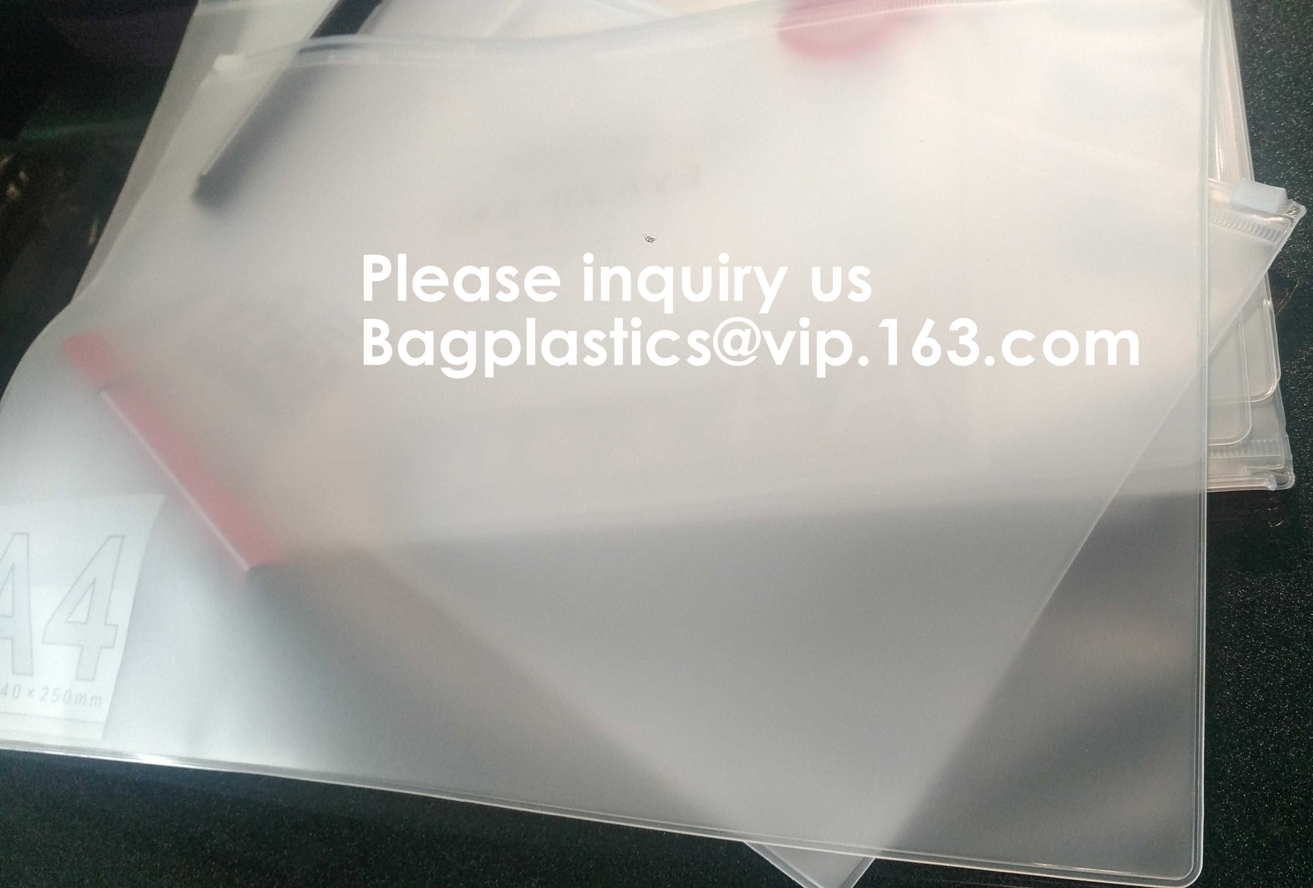 Waterproof Pp File Bag For School or Office,Document File Bag/Pp/Pvc Document File Bag,Students Learning Files Storage