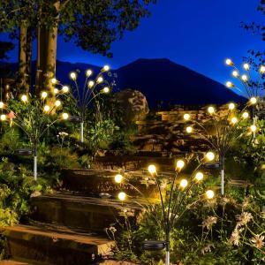Buy cheap LED Solar Outdoor Firefly Lights With Motion Sensor Stake Installation 8-10 Hours Working Time product