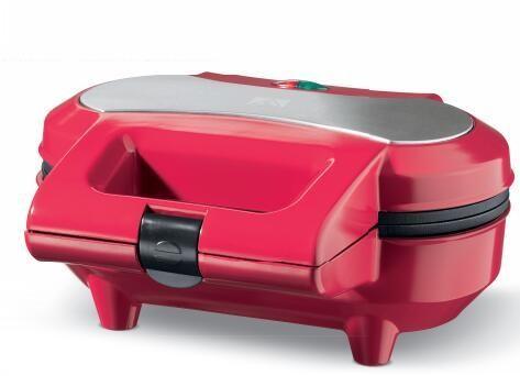 Quality 2 Holes Heart Waffle Maker Machine Custom Color With Bakelite Housing for sale