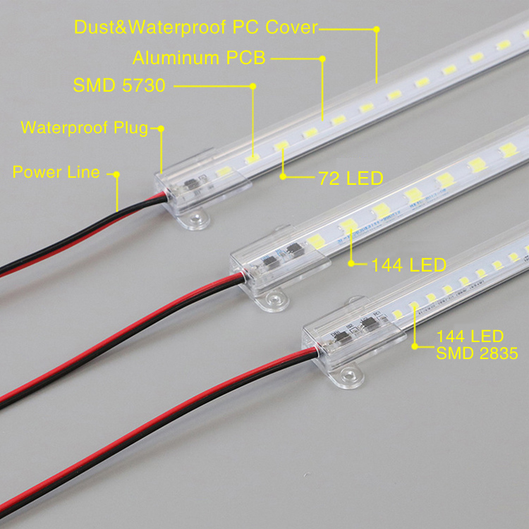 3.5W Power 280*20mm LED Rigid Bar Soft Warm White Light Source