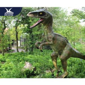 Buy cheap Original Size Realistic Dinosaur Models / Funny Pose Dinosaur Statues In Coin Operated product