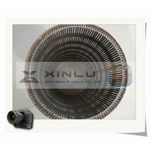 FOTI Wedge Wire Screen Cylinders Non Clogging Wastewater Stainless Steel Filter Basket