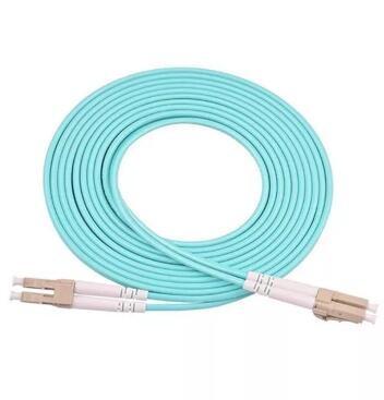 Quality Duplex LC LC OM3 Patch Cord LSZH Jacket For Gigabit Ethernet for sale