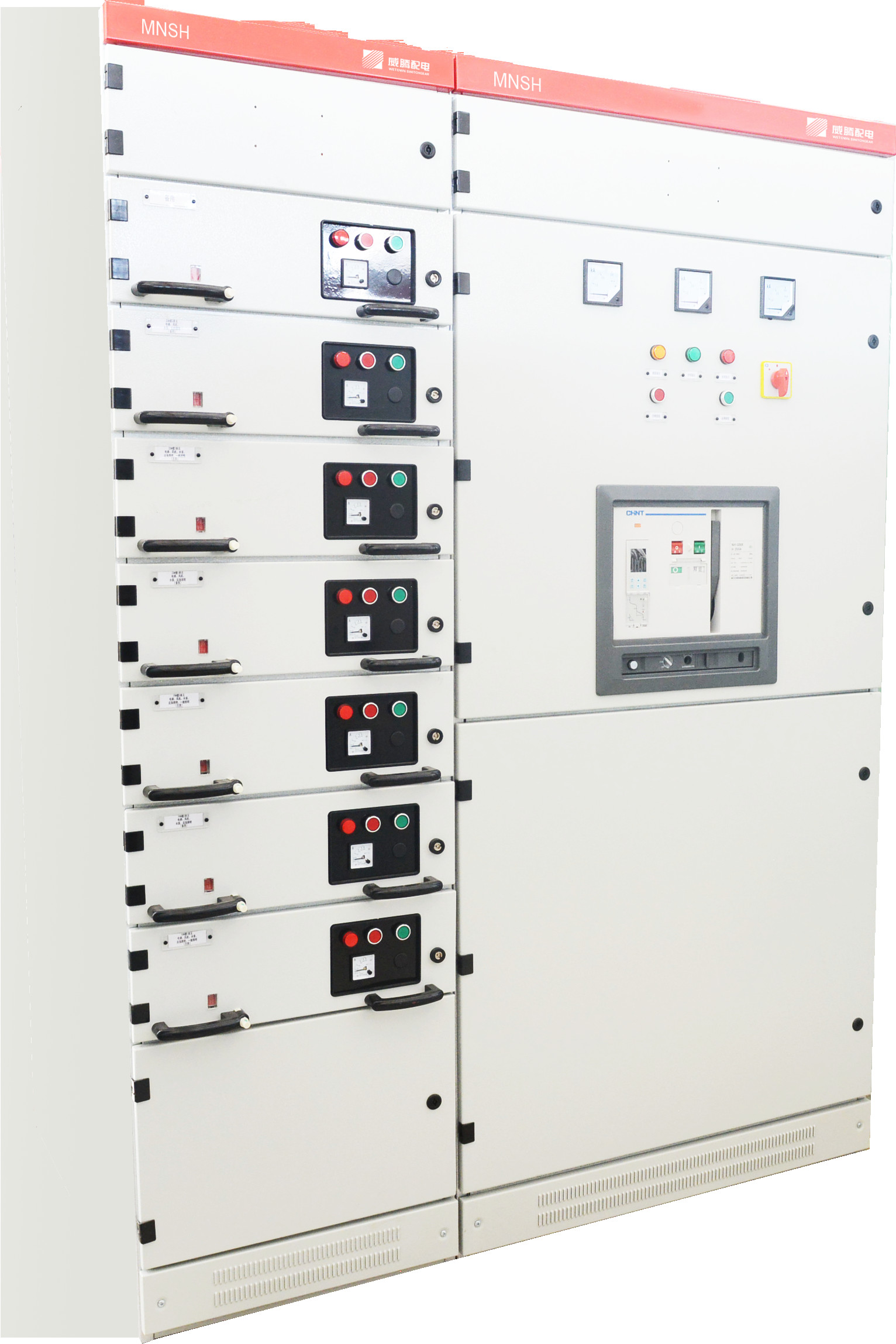 AC400V IP30 IP42 6300A MNSH Low Voltage Switchboard