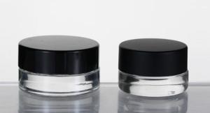 5g Glass Cream Jars Cosmetic Cream Bottle With Lid Customized Color And Printing OEM