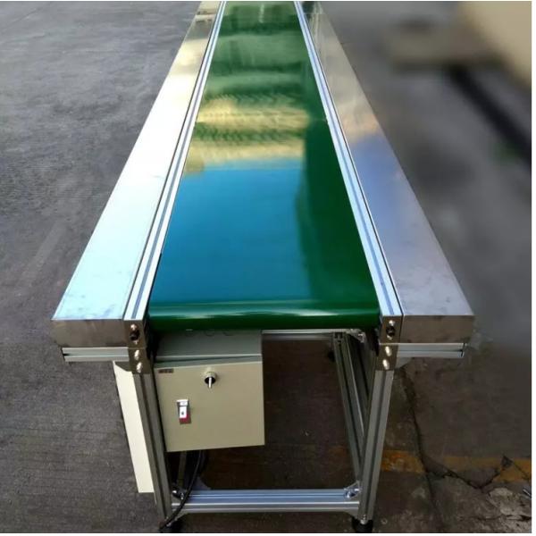 Ailusi High Quality Custom Assembly Line Industrial Transfer Green Pvc Belt Conveyor Belt