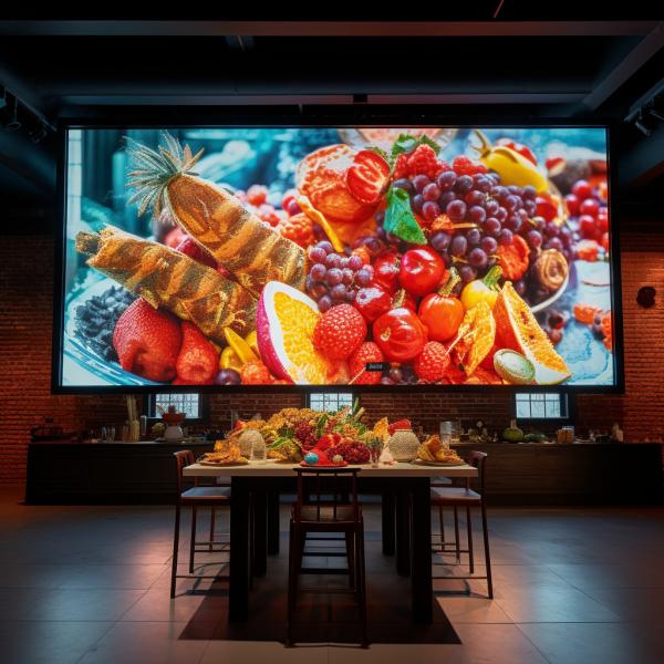 Quality 2.976 Pixel Pitch Indoor LED Display Screen with Diecsting Aluminum Cabinet and 100000 Lifespan for sale