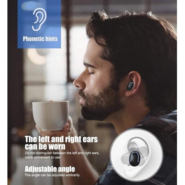 Bluetooth Noise Cancelling Waterproof Headphones Handsfree Wireless Earbuds