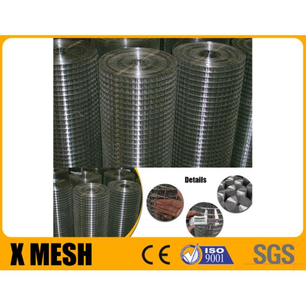 18 Ga Galvanized Stainless Steel Welded Mesh Roll BWG 30