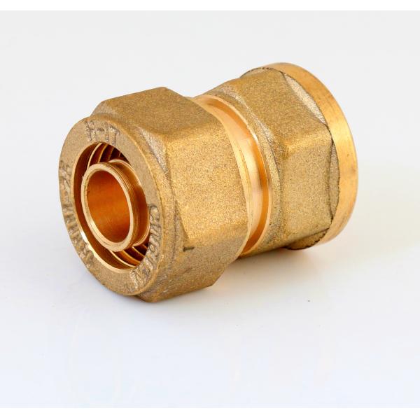 PEX Compression Brass fitting Water Tube Plumbing Materials Elbow Double brass fitting pipe