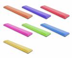 Ergonomic design cooling gel-infused memory foam wrist rest for the full size