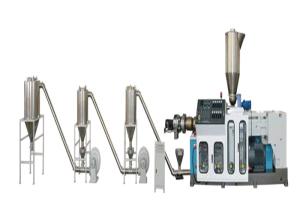 JWELL PVC Counter Parallel Twin Screw Pelletizing Machine