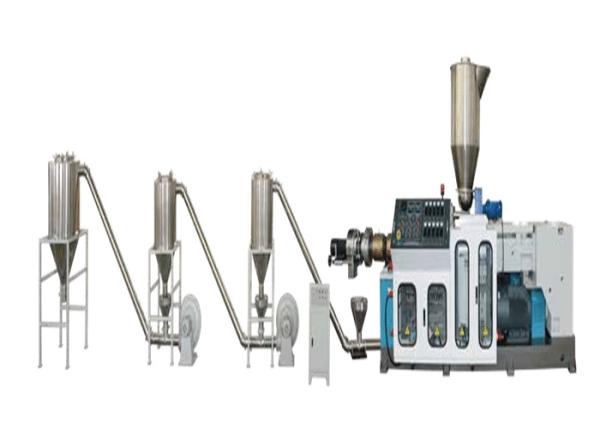Quality JWELL PVC Counter Parallel Twin Screw Pelletizing Machine for sale