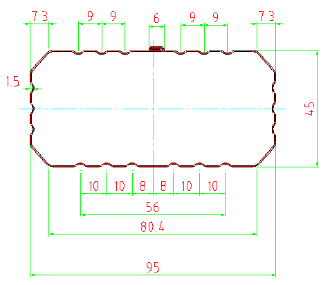 Down Pipe Roll Forming Machine Square Type With Elbow Machine ISO / CE