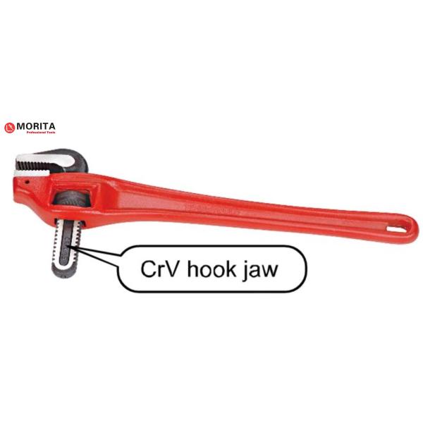 90Degree Offset Pipe Wrench Cr-V Steel 14" 18" Offset Self Clamping