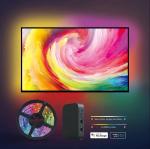 RGB Peel And Stick TV Backlights With Remote Control 5V Voltage Cuttable LED