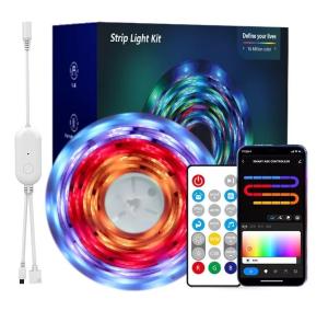 Buy cheap Multiple Scene Modes Music Sync Multicolor LED Strip Lights With Adjustable Brightness product